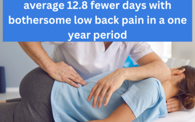 Persistent and recurrent low back pain